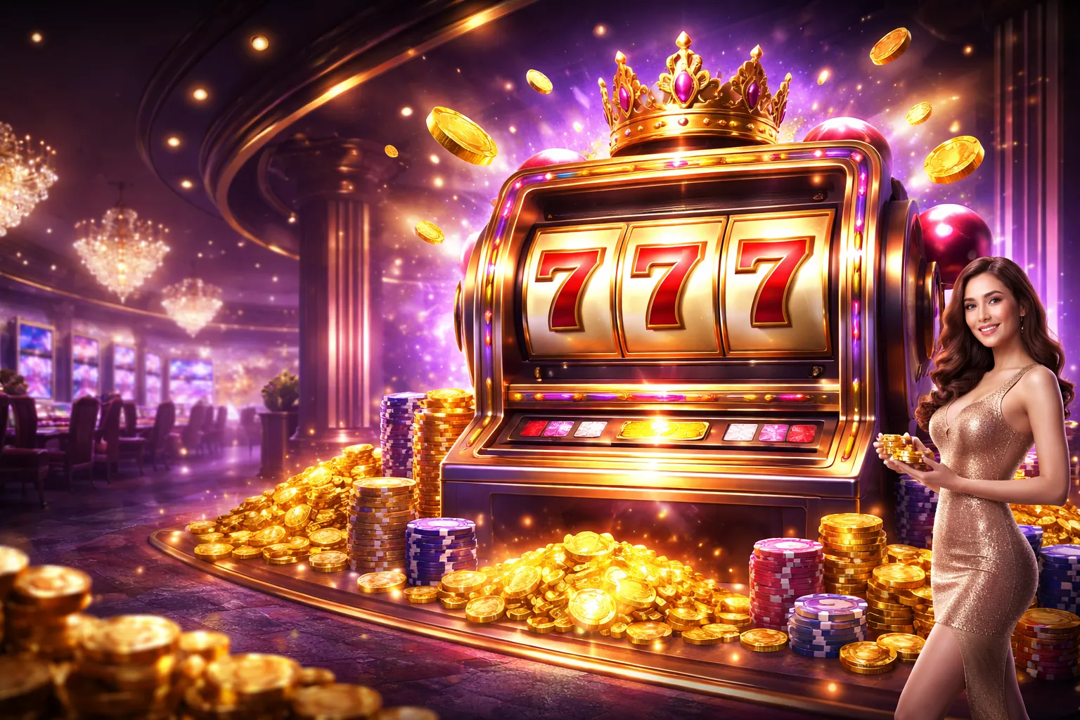 Hình ảnh banner New 88 Cassino với các trò chơi đa dạng